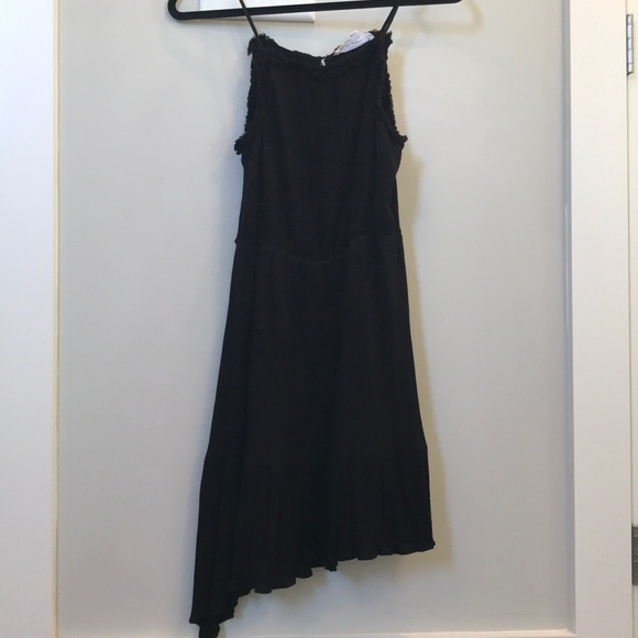 BCBG Black Asymmetrical Dress - Picture 2 of 8